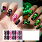 Glow Halloween Nail Wraps