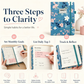 🌸📖 Elegant Floral 2027 Weekly Planner – A5 Organizer with Monthly Index Tabs & 100g Paper