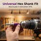 Diamond-Coated Dry Drill Bit with Spiral Flute