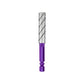 Diamond-Coated Dry Drill Bit with Spiral Flute