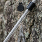 Retractable Anti-Theft Steel Cable Keychain with Bottle Opener