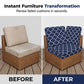🌿 Stretch Patio Cushion Covers | 4/8PC Refresh