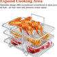 🔥Double Basket Air Fryers Rack