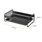 🧼💧 Self-Draining Soap Dish – Slanted Carbon Steel Soap Holder with Removable Drip Tray