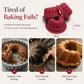 🍰✨ Spiral Silicone Cake Mold – Flexible Non-Stick Bundt Mold for Beautiful Homemade Cakes