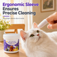 Clean Pet Ears Instantly! No-Mess Finger Wipe Jar