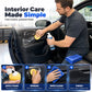 Multi-Functional Foam Cleaner for Car Interior Leather and Vinyl Restorer