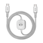 📱 Last Day Special Price ! ⌚ Multi-Device Fast Charging Cable – Snap-On Watch Charger & USB-C Power