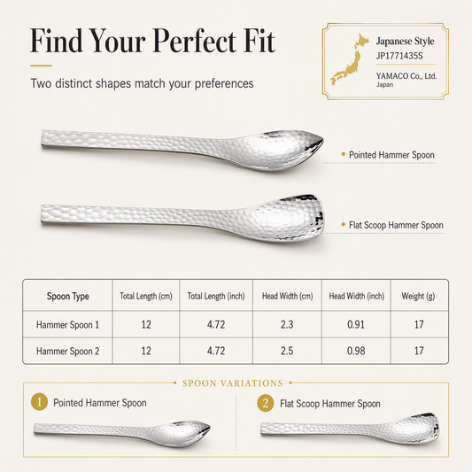 ⏳Limited-time 50% off⏰Stainless Steel Hammered Dessert Spoon🥄🍰