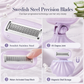 🐚✨ Portable Shell-Shaped Women's Razor – Aloe Glide Strip for Smooth Shaving