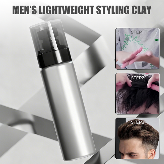 Men’s Lightweight Styling Clay - Flexible Hold & Matte Finish