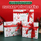 Christmas Gift Box with Lid and Ribbon