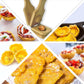Mini Wooden Tostones & Plantain Press, 2-in-1 Smasher Mold for Crispy Green Plantains, Banana Smash Maker with Cup