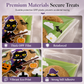 🎃🍪 Halloween Self-Sealing Treat Bags – Cute Packaging for Cookies & Candy