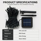 CE Certified LED Fairy Lights Battery and Solar Powered String Lights for Holiday Decor