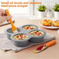 🎉Limited Sale🔥4-Cavity Silicone Cake Baking Mold