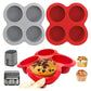 🎉Limited Sale🔥4-Cavity Silicone Cake Baking Mold