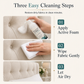 Waterless Fabric Cleaning Foam 60ml and Towel Set
