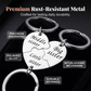 3-Piece Stainless Steel Interlocking Keychain Kit