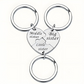 3-Piece Stainless Steel Interlocking Keychain Kit