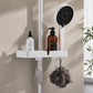 Adjustable Shower Riser Rail Storage Rack
