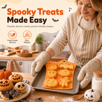 Halloween Silicone Baking Mold