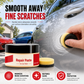 Car Scratch Repair Cream and Sponge Set for Fading Fine Scratches and Restoring Gloss
