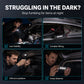 Solar-Powered Car Trunk Auto-Induction Light