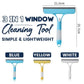 🥳2026 HOT SALE🥳💞50K+ SOLD! 🧼💨3 in 1 Window Cleaning Tool for Car Indoor Outdoor High Windows