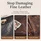 👜 LIMITED-TIME 50% OFF! ✨ Professional Leather Cleaner & Nourishing Care Cream Set – 2-Step Spa Treatment, For Bags Shoes & Car Seats 🧴
