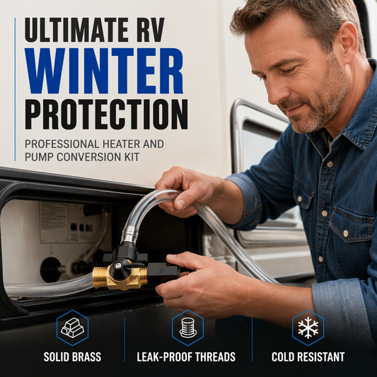RV Water and Water Pump Winterizing Conversion Kit