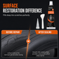 Black Waterproof Heat-Resistant Tire Repair Glue