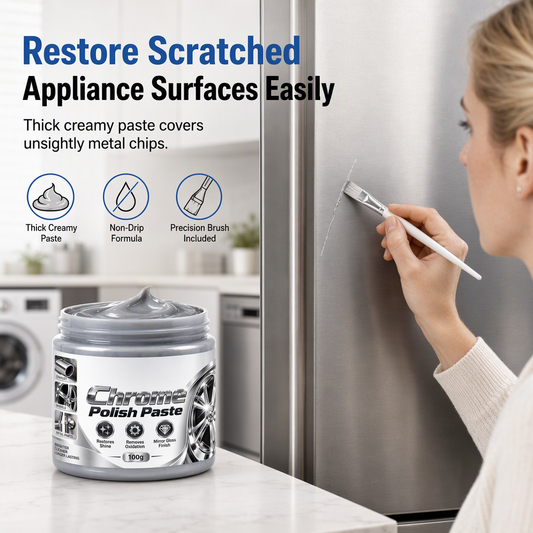 🛠️ LIMITED-TIME 50% OFF! ✨ Appliance Paint Repair Paste – Quick-Dry, Waterproof, Scratch Cover 🖤