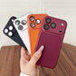 Two-in-One Shockproof Jelly Phone Case with Large Window and Integrated Lens Protector
