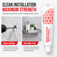 🛠️ Heavy-Duty Mounting Adhesive – No-Drill Wall Installation Solution