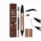 Dual-Ended Waterproof Smudge-Proof Eyebrow Pencil