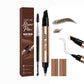 Dual-Ended Waterproof Smudge-Proof Eyebrow Pencil