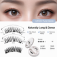 Natural-Looking Magnetic False Eyelashes Set with Case