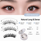 Natural-Looking Magnetic False Eyelashes Set with Case