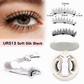 Natural-Looking Magnetic False Eyelashes Set with Case