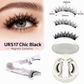 Natural-Looking Magnetic False Eyelashes Set with Case