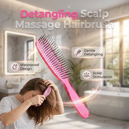 ⏳Time-Limited Special⏰Detangle Knots Instantly! Gentle Portable Scalp Massage Hairbrush