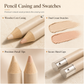 Dual Ended Hydrating Concealer Pen Crease Resistant and Moisturizing Face Makeup for Beginners to Cover Marks and Spots