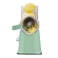 📢📢 50% OFF🥕 6-in-1 Rotary Grater Set – Easy Hand-Crank Slicing & Shredding with a Suction Base