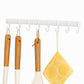 ⏳Limited-time 50% off🧺No-Drill Over-Cabinet Hook Rail – Instant Extra Storage for Kitchen & Bathroom