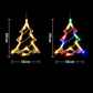 Battery-Operated LED Christmas Window Lights