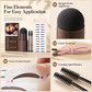 Eyebrow Stamp and Headband Stencil Set with Hairline Powder and Brushes