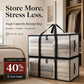 🔥 Limited-time offer – 49% OFF 📦 Large, extra-strong, transparent storage bag made from thick plastic, ideal for clothes, moving house and storage