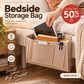 🥳2026 HOT SALE🥳💞50K+ SOLD! 🛏️ Bedside Hanging Storage Bag‑Multi‑Pocket Bed Caddy Organizer, Felt Hanging Pouch for Dorm Bunk Bed Hold Tablet Book Phone Stationery
