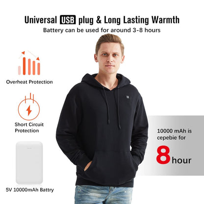 Ideales Geschenk - USB-beheizte Kapuzenpullover